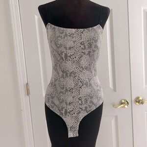 Windsor Snakeskin Bodysuit